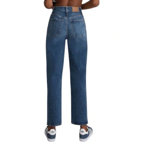 Madewell The Perfect Vintage Straight Jeans Size 28 (about size 6) EUC - Picture 2 of 16